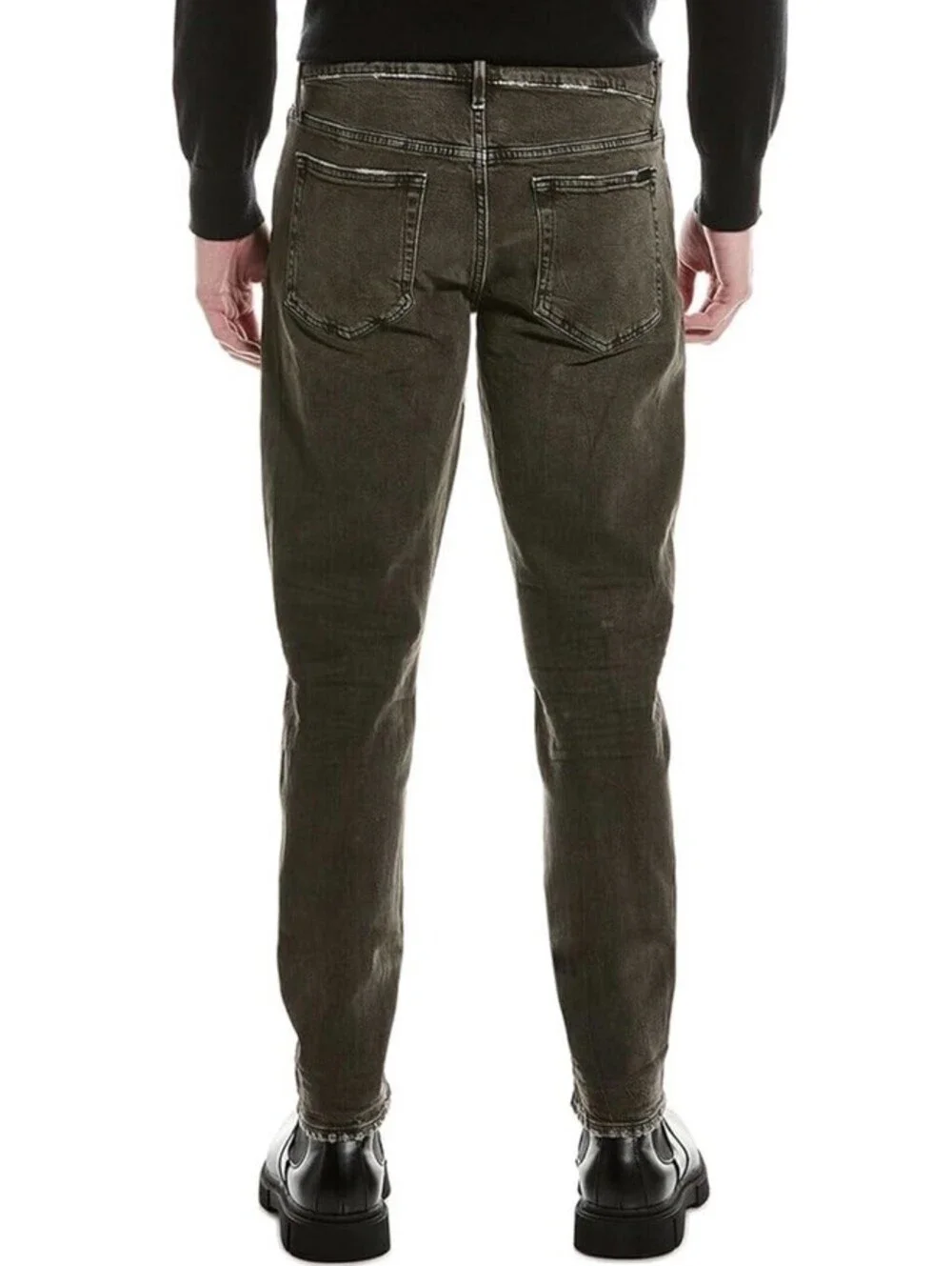 JOE'S JEANS Men's Kinetic The Dean Slim Tapered Distressed Size 29x34  Black